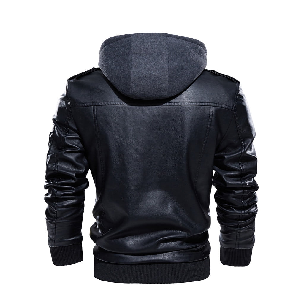 Veste En Jean Doublée Polaire Pour Homme - Chaude, Avec Cordon, Coupe-vent - Pour Hiver, Extérieur, Travail, Loisirs - Grandes Tailles Disponibles - 12