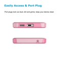 thumbnail image 3 of For Samsung Galaxy A53 5G Case, 2 in 1 Hard PC Phone Case for Samsung Galaxy A53 5G, Rubber & Rugged Shockproof Full Body Protection Case Cover-Purple, 3 of 8