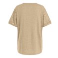 thumbnail image 4 of Gerichy Womens Summer Tops, Blouses for Women Short Sleeve Lace Tops Dressy Casual Tees, Sizes S-2XL Womens Summer Short Sleeve Shirts Trendy T Shirts Dressy Casual Blouses Crew Neck Tunic, 4 of 6