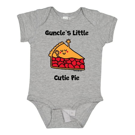 

Inktastic Guncle s Little Cutie Pie Gift Baby Boy or Baby Girl Bodysuit