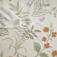thumbnail image 3 of Spring Summer Garden Style Chic Botanical Flower Pattern Floral White and Green Leaves Reversible Duvet Cover,Full Size, 3 of 5
