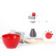 thumbnail image 1 of Juguete De Cocina De Madera Máquina Para Hacer Tortitas Máquina De Café Licuadora Juego Para Hacer Pan Juego De Cocina Mezclador De Alimentos De Imitación Bebé Aprendizaje Temprano Educativo Guardurnaity FN003373-03, 1 of 6