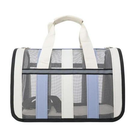 QenASHaing Foldable Nylon Pet Carrier with Large Capacity for Easy Travel and Daily Outings with Your Pet nylon foldable large capacity