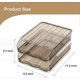 thumbnail image 2 of Egg Box Fridge Storage Double Layer with Lid 36 Eggs with Tilt Angle Automatic Filling, 2 of 5