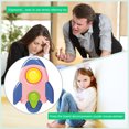 thumbnail image 2 of Rocket Dimple Sensory Toys Alivio del estrés para niños Baby Finger Board Hand Squeeze Tmvgtek juguetes de los niños, 2 of 8