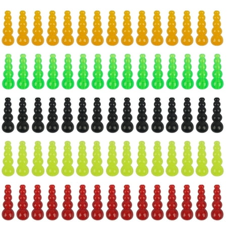 Stacked Beads for Fishing 150pcs Fishing Beads Lures Tackle Trout Beads Lure Making Supplies Walleye Rig Fishing Spinner Fishing Inline Spinner Saltwater Freshwater