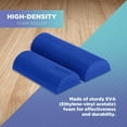 thumbnail image 2 of High-Density EVA 36” Half Foam Roller - Deep Tissue Massager Foam Roller for Physical Therapy and Fitness, 2 of 7