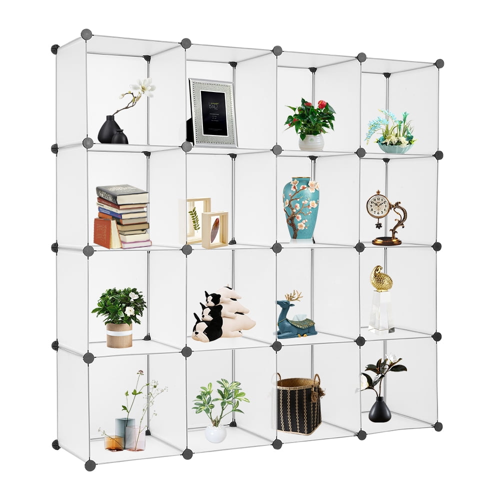 Cube Storage 16Cube Book Shelf Storage Shelves Closet Organizer Shelf