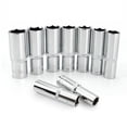 thumbnail image 3 of 1Pcs 1/2Inch 8-32mm Deep Socket Adapter Hex Socket Wrench Heads Ratchet Tool 27mm, 3 of 8