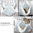 thumbnail image 2 of Shisuyan Hamster Hammock Double Layers Flannel Pet Hammock Swing Bed with Hooks, 2 of 8