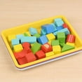thumbnail image 3 of Bearachild Bandejas artísticas de plástico Multicolor, bandeja organizadora para manualidades resistente y duradera, 5 piezas Cocina y Comedor Como se muestra 28*21*3 cm + 5 piezas, 3 of 6