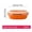 Orange_02, variant on Insulated Lunch Box, Stainless Steel Oval Bento Container with Secure Lid for Work, Office, Travel, Picnic and Daily Meals