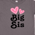 thumbnail image 4 of Inktastic Love Hearts Big Sis Girls Toddler T-Shirt, 4 of 5