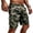 08# Dark Green, variant on HKYNLAG Cargo Shorts for Men Relaxed fit Elastic Waist Athletic Work Shorts Summer Lightweight Hiking Shorts Multi Pockets Khaki XL