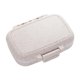 thumbnail image 1 of 2x Pastillero Contenedor 3 Compartimentos Accesorio Material PP Fácil de Viajar Duradero Multifunción Mini Pastillas Portátiles Organizador Estuche Pa, 1 of 8