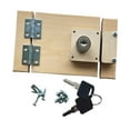 thumbnail image 4 of Tablero Ocupado Para Ni?os Peque?os De Madera Para Habilidades Básicas Para La Vida, Desarrollo Cerebral, Puerta Con Cerradura Abatible Educativa Sunnimix material de tablero ocupado, 4 of 8