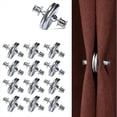 thumbnail image 2 of 12 Pares de Clips Magnéticos para Cortinas con Autoadhesivo: Seguro para Usar en Dormitorios, Oficinas y Duchas., 2 of 5