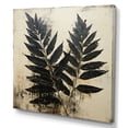 thumbnail image 2 of Designart "Spruce Leaves In Shadowed Black I" Leaves Canvas Prints, 2 of 7