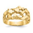 thumbnail image 1 of Bague pour Homme en Or Jaune 14K avec Nugget, 1 of 3