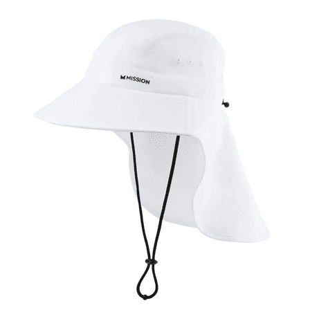 MISSION Cooling Sun Defender Hat, White