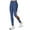 Blue, variant on Women's Fleece Lined Warm Leggings Winter Thermal Waterproof Tights High Waisted Ski Hiking Pants Gear with Pockets Black M