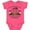 Retro Heather Pink, variant on Inktastic In October We Wear Pink with Ribbon and Pink Pumpkins Boys or Girls Baby Bodysuit