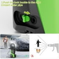 thumbnail image 7 of LAZY BUDDY Electric Pressure Washer, 2700PSI 1.7 GPM Power Washer with 4 Quick Connect Nozzles, High Pressure Cleaning Machine for Cars/Fences/Driveways/Patios, 7 of 7