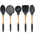 thumbnail image 3 of Beille 5 Piece Nylon Stainless Steel Kitchen Cooking Utensil Set, 5 pcs, 3 of 10