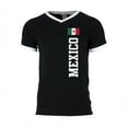 thumbnail image 1 of World Cup Mexico Mens Soccer Jersey V-Neck T-Shirt, 1 of 1