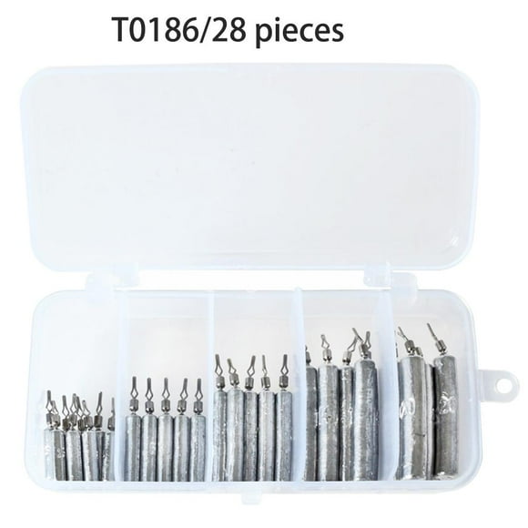 Fishing Weights Fishing Drop Shot Weights Multiple Sizes Fishing Weights Dropshot Set With Box Fishing Accessories