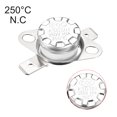 thumbnail image 4 of Uxcell Temperature Control Switch Thermostat 250°C 10A N.C 6.3mm Pin 2 Pack, 4 of 5