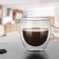 thumbnail image 4 of Coffee Cup, Double Layer Glass Cup, Beautiful Tea Cup, For Home For Coffee Shop, 4 of 7
