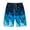 Blue, variant on Mens Swim Trunks Fully Floral Printed Board Shorts Resort Tie Pocket Shorts Summer Beach Swimwear Set 2025 Dark Blue L