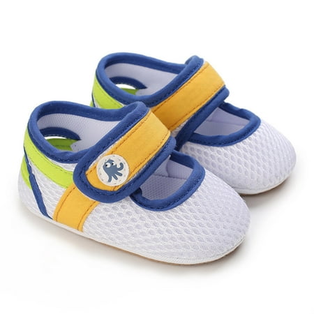 

NECHOLOGY Toddler Size 11 Girls Shoes Summer Children Toddlers Boys And Girls Flat Floor Sports Mesh Toddler Boy Running Shoes White 6 Months