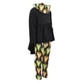 thumbnail image 5 of Girls Halloween Boo Crew Ghost 3pc Legging Set (9Y, Black), 5 of 5