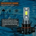 thumbnail image 4 of 2x H16 5202 LED Fog Light Bulbs Conversion Kit 6000K Super White High Power, 4 of 8