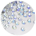 thumbnail image 1 of CNKOO 1 Pack Flatback Rhinestones Sparkling DIY Rhinestone Rhinestone Embellishments for Crafts Nail Art Jewellery White S, 1 of 13