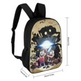 thumbnail image 2 of Gravity Falls Twins Backpack Casual Daypack School Bag Bookbag Satchel Rucksack Shoulder Multipurpose Laptop Backpack, 2 of 5