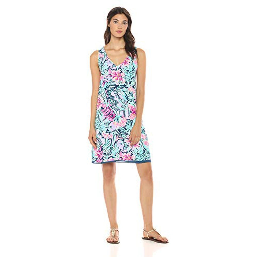 Lilly Pulitzer - Lilly Pulitzer Women's Florin V-Neck Dress Multi ...