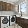 thumbnail image 2 of Transolid PF7509A-MB Kitchen/Laundry Faucet with Dual Spray and Flex Neck in Matte Black, 2 of 10