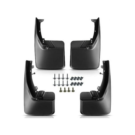 Mud Guard Set 4 - Compatible with 2011 - 2015 Ram 1500 2012 2013 2014