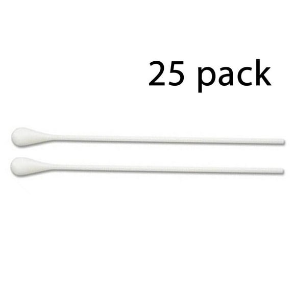 Puritan 8 inch Sterile OB GYN Applicator Rayon Tipped Polystyrene Handle 25 Pack