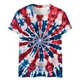 thumbnail image 2 of Maean Boys Summer Tshirts Tie Dye Printed Short Sleeve Trendy Shirts for Kids Fashion Tee 3-14T, 2 of 7