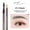 Black, variant on Double Headed Eyebrow Pencil Extremely Fine Natural Wild Eyebrow, Waterproof and Sweat Proof, Long Lasting and Smudge Resistant, Beginner Friendly, Precise Ultra-Fine Tip, Gift for Women, 0.53oz