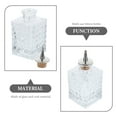 thumbnail image 4 of OHOIOLLA Small Glass Bottles With Lids Sealing Bitters Bottle 1Pack 2In, 4 of 6