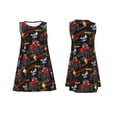 thumbnail image 7 of Lsque Monster Truck Pattern Summer Dresses for Women – Sleeveless T-Shirt Swing Sundress, Perfect for the Beach and Casual Days, 7 of 7