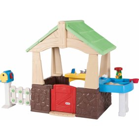 Little Tikes Home Garden Kids Indoor Outdoor Pretend Playhouse