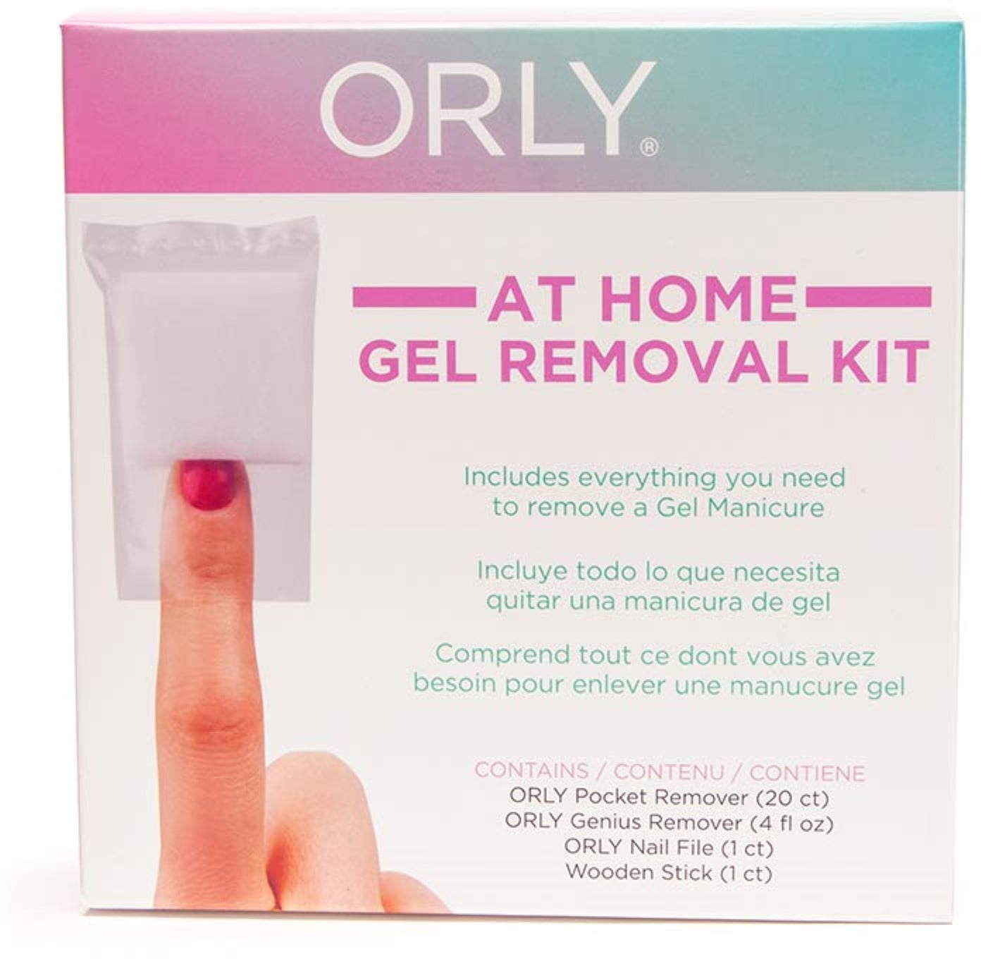 ORLY AT HOME GEL REMOVAL KIT