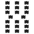 thumbnail image 4 of 20 piezas de borde de jardín, borde de valla de jardín de bricolaje para paisajismo de patio Negro, 4 of 8