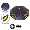 thumbnail image 3 of Set de paraguas DC Comics Batman Boys, poncho de lluvia para niños pequeños, 3 of 7